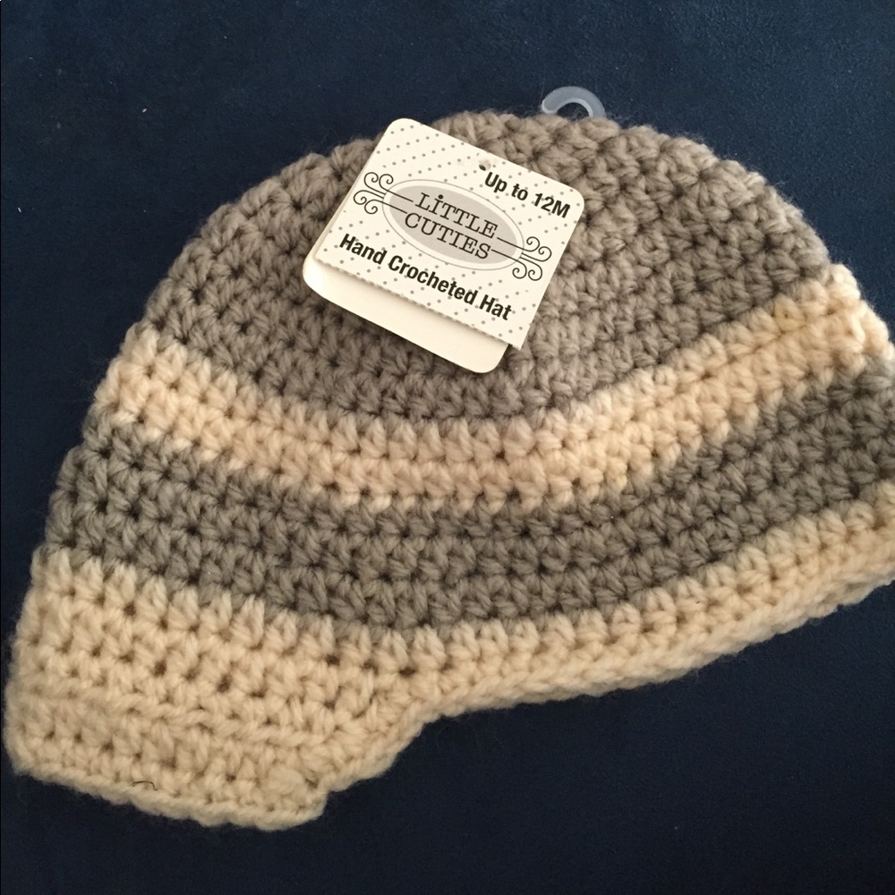 Hand crocheted hat