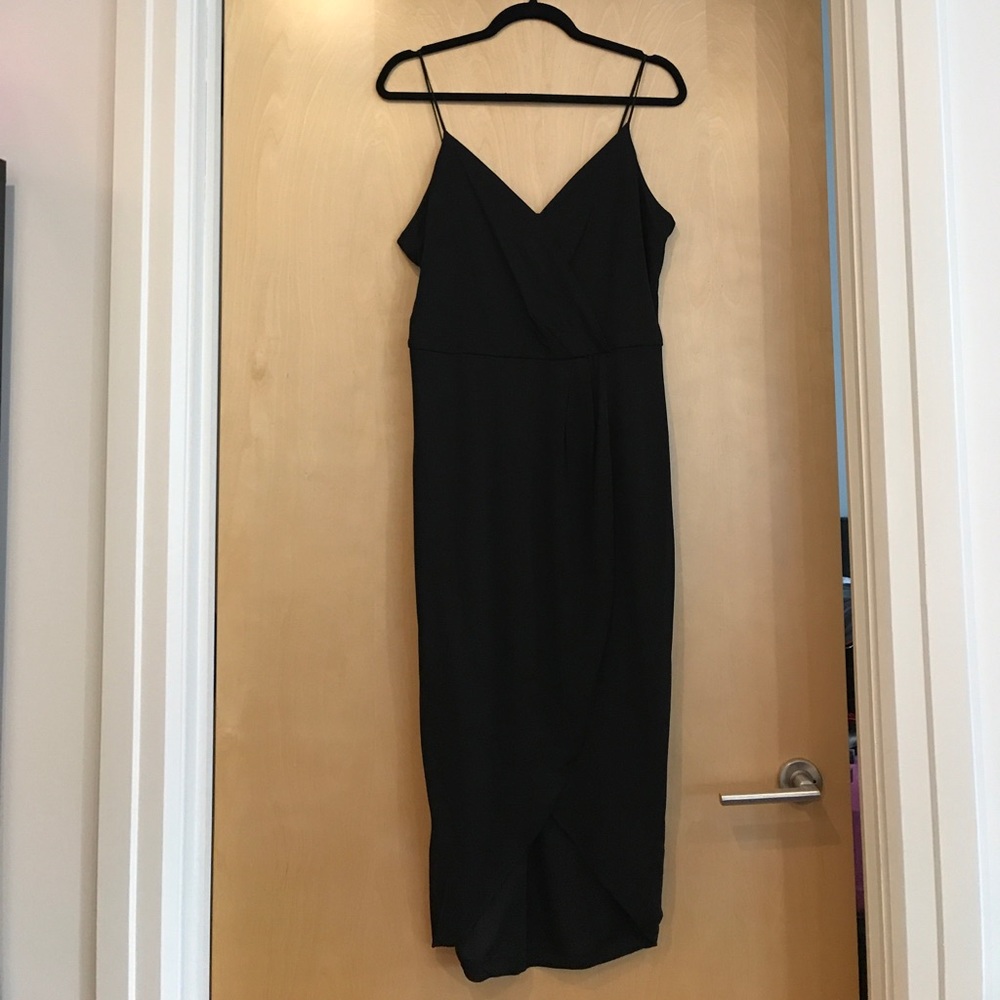 Black Spaghetti Strap Dress