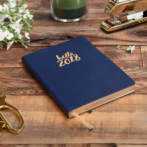 Navy Blue 2018 Planner - Picture 3 of 6