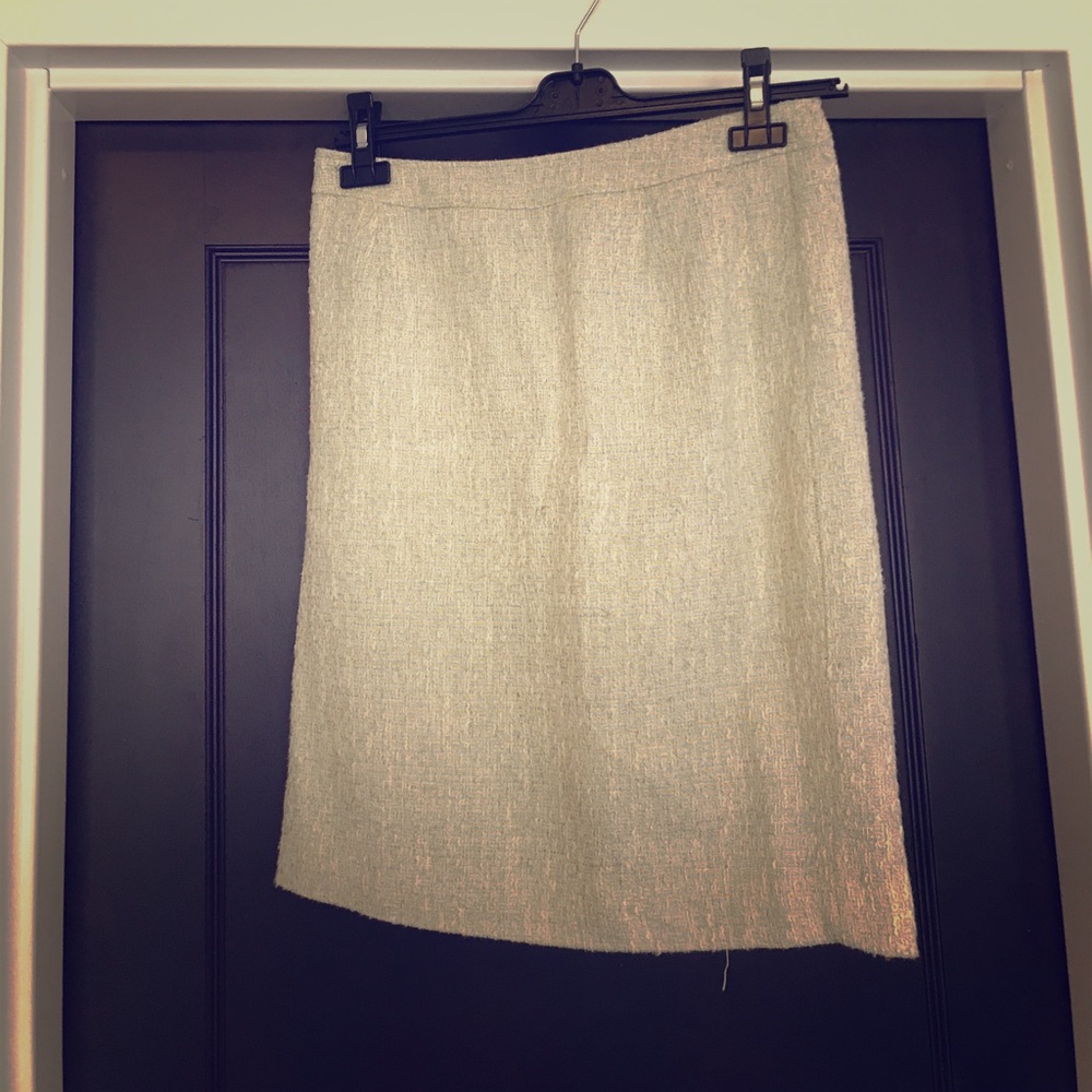 Halogen Tweed skirt