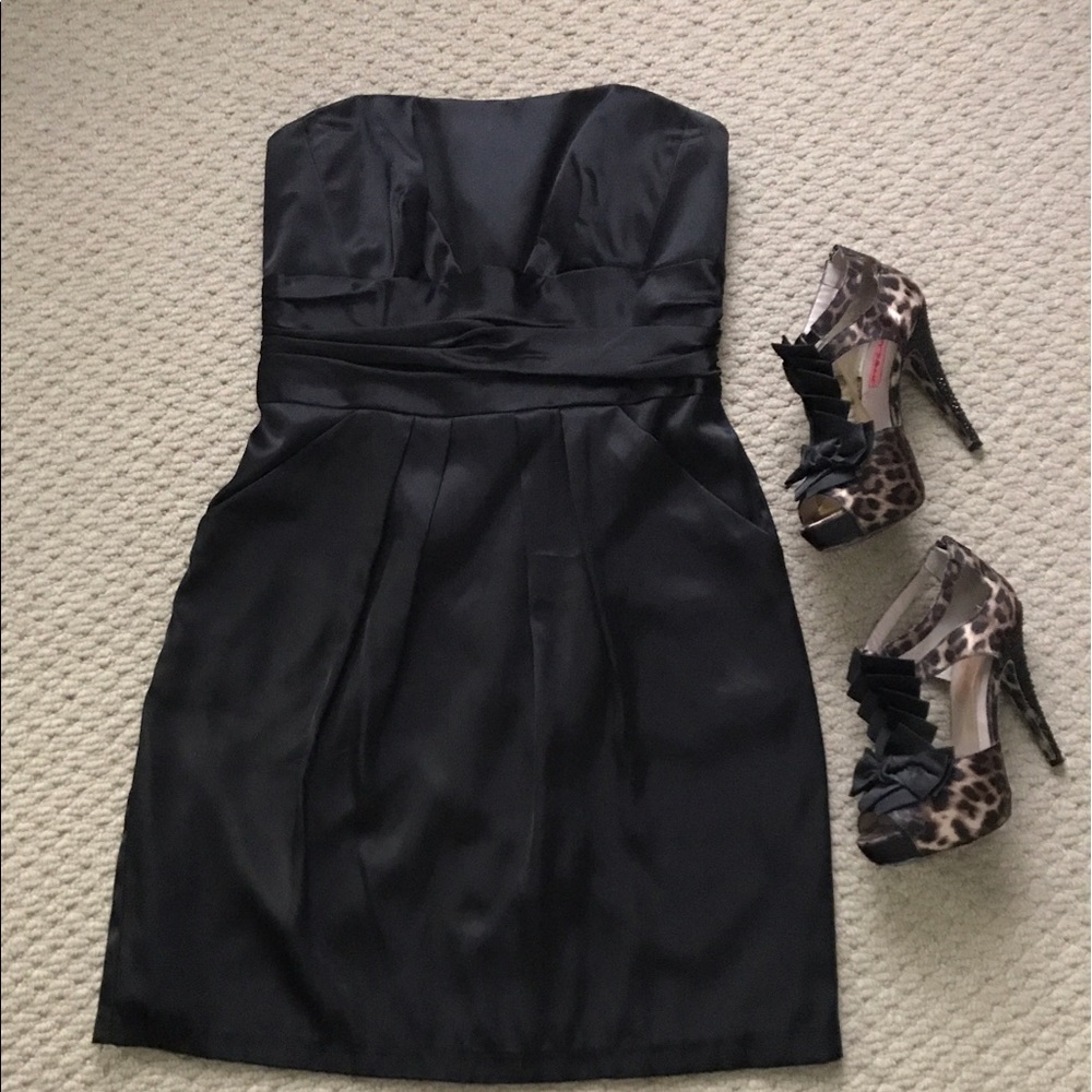 ‼️SALE $8‼️ Sexy Black Dress with pockets