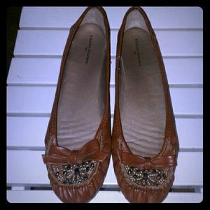 Faded Glory beaded flats