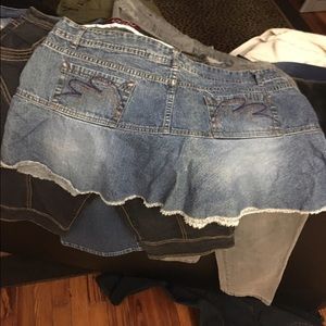 NWOT Arizona Jean Co. Jean Mini Skirt