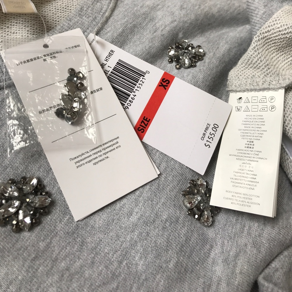 MK brand new top pearl hther size XS - Picture 4 of 4