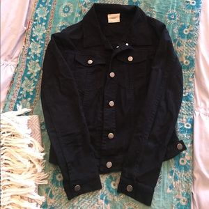 Black Jean Jacket