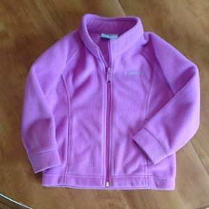 Girl's Columbia Fleece jacket