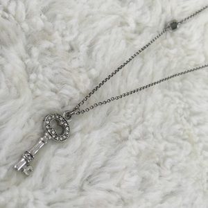 Juicy Couture Pave Key Necklace