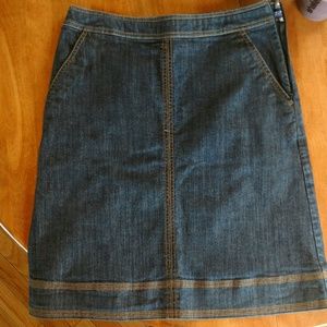 Boden denim skirt