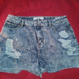 Cut up Shorts