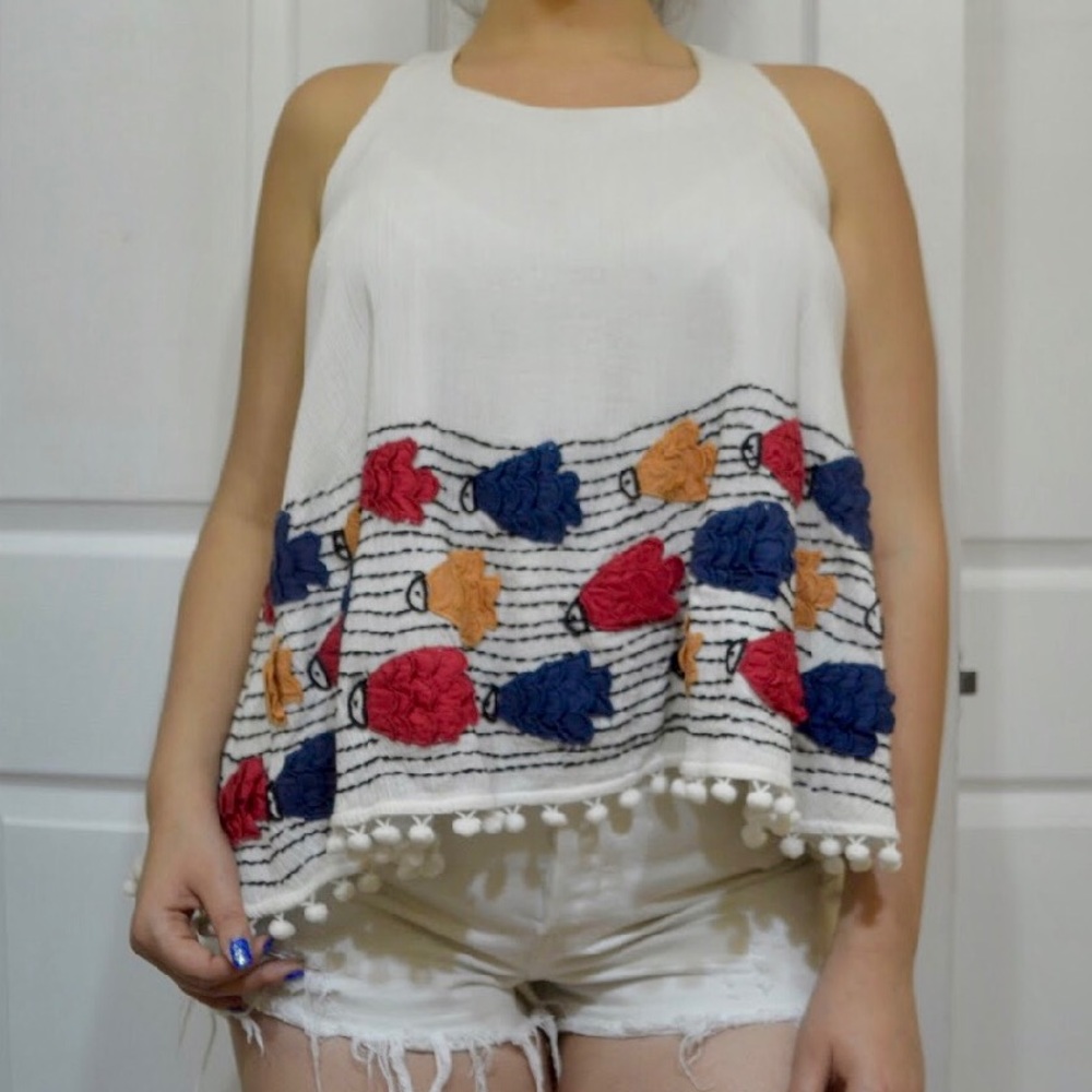 Anthropology "Let me be" deep sea top