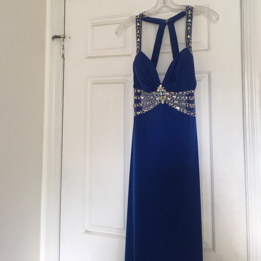 Blue Prom Dress
