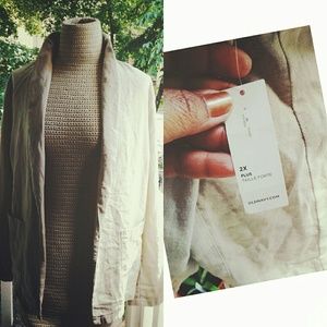 Neutral Linen Jacket