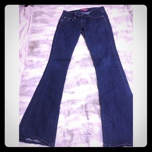 Levis super low boot cut 518 jeans size 5 long
