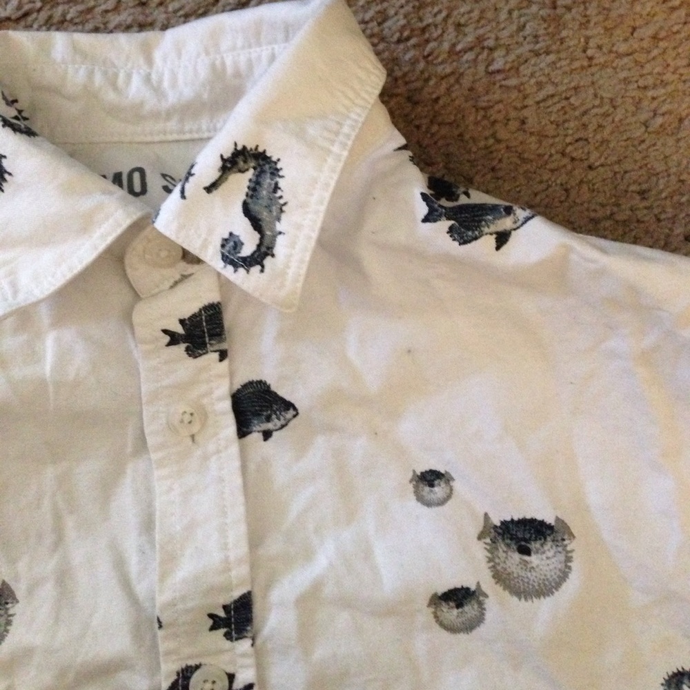 Missimo Supply Co. Fish Button Up