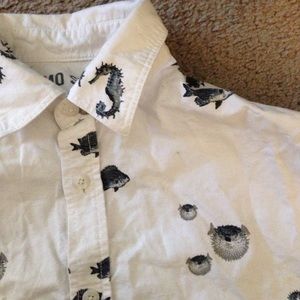 Missimo Supply Co. Fish Button Up