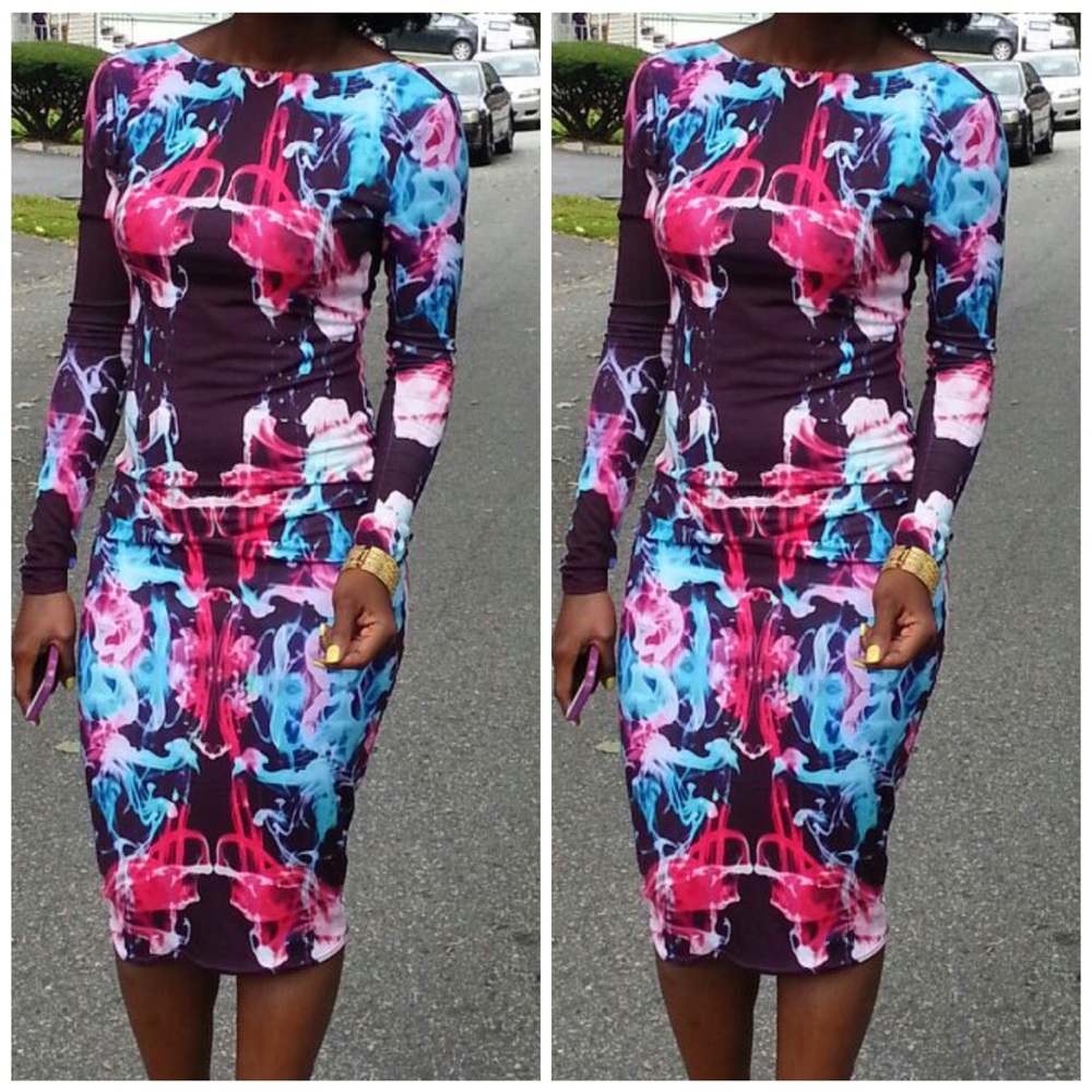 (SALE) Floral dress (Worn Only Once)🌷🌸🌺💐