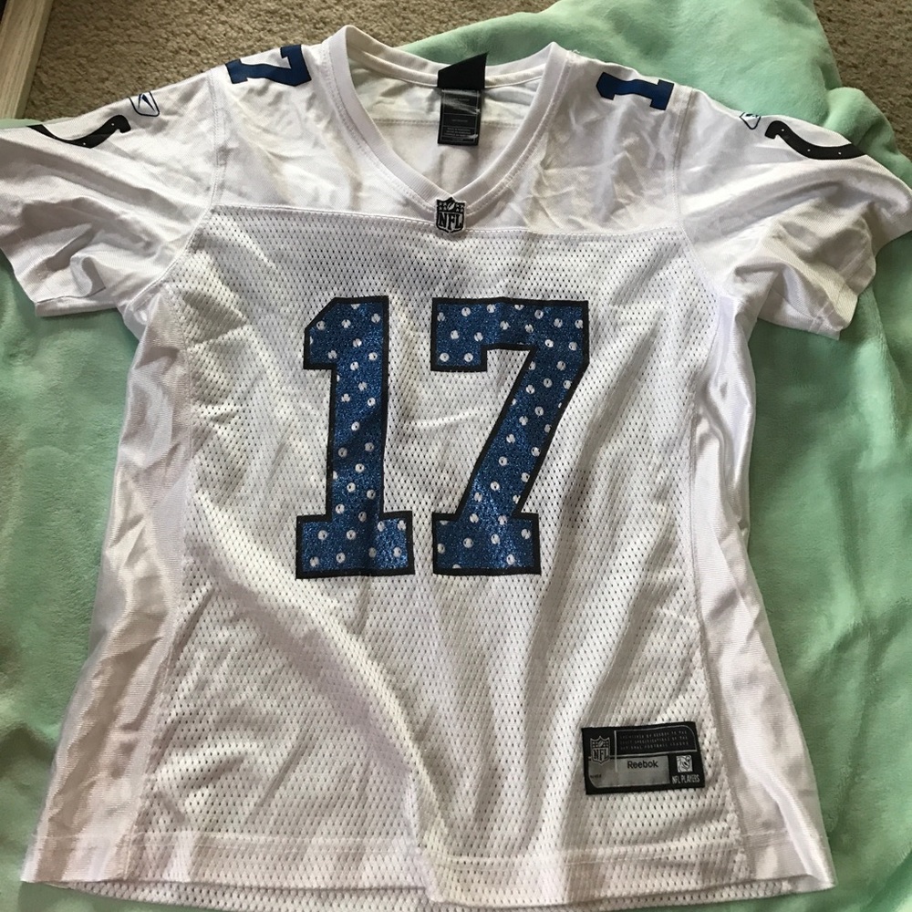 Austin Collie colts polka dot jersey
