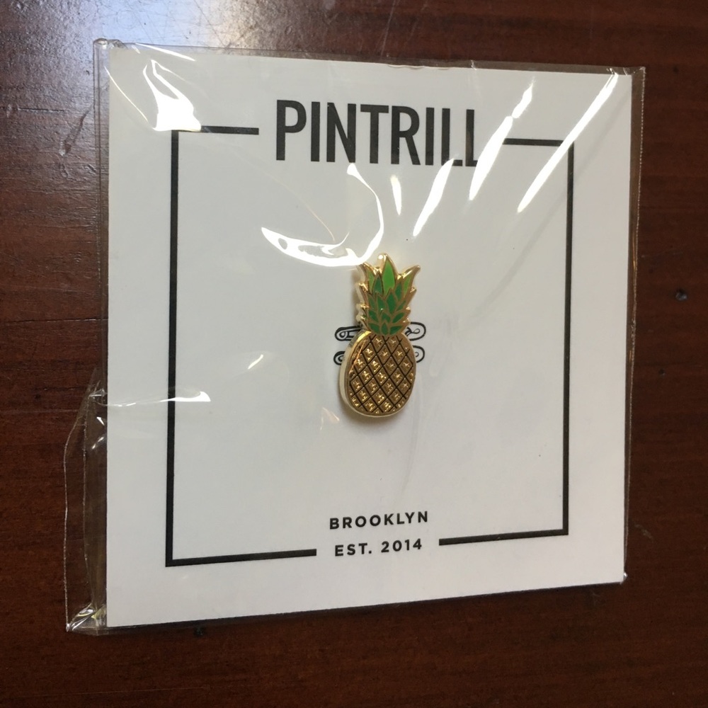 New Pintrill Pineapple Pin