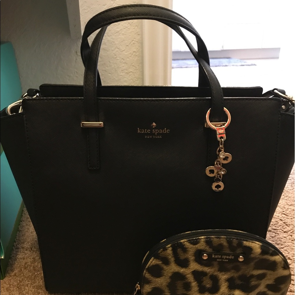 Kate Spade Large Hayden, Keychain, and Makeup Bag