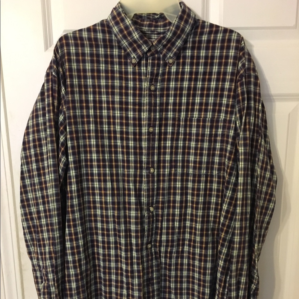 J. Crew Blue/Red/Green Plaid Men's Shirt