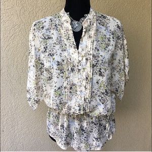 Boho Floral Blouse