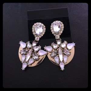 BaubleBar Gold & Silver Dangle Earrings Rare!