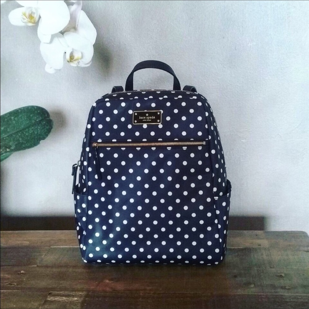 Sold! Kate Spade  Polkadot Backpack - Picture 4 of 7