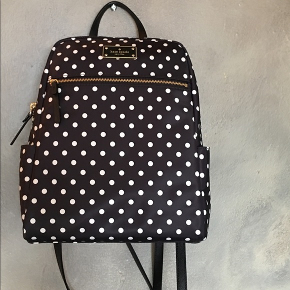 Sold! Kate Spade  Polkadot Backpack - Picture 2 of 7