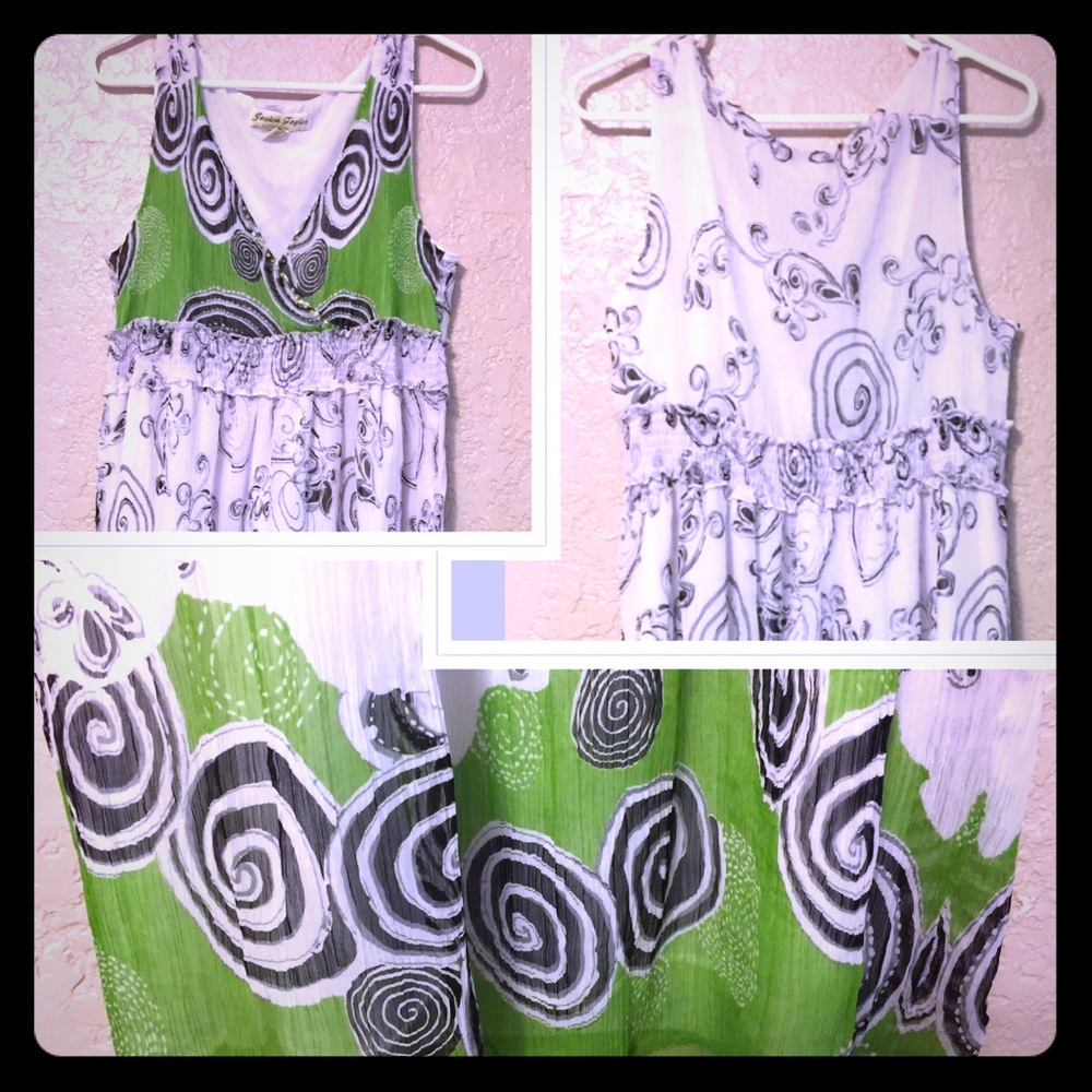 Cute plus size maxi dress