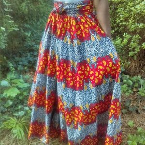 Ankara Maxi Skirt