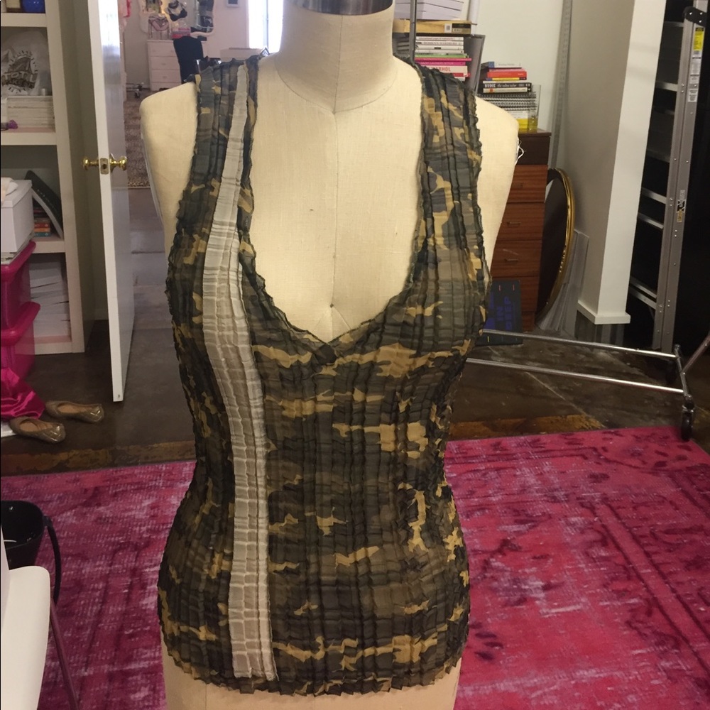 Vintage camouflage top. Never worn.