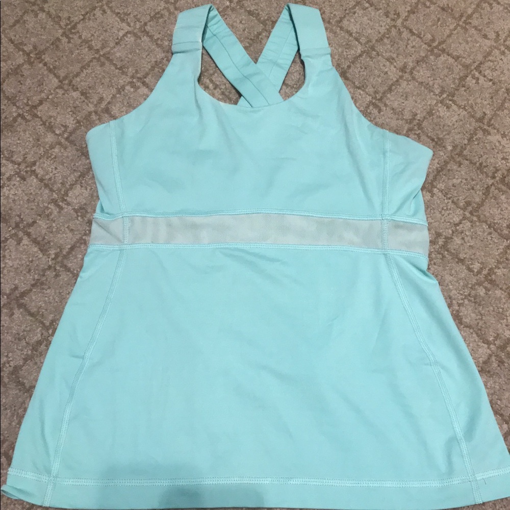 Turquoise Lululemon Tank top