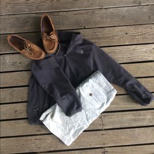 Grey kids north face jacket