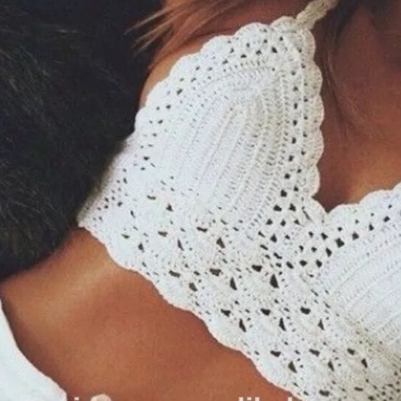 Crochet Crop Top - Picture 3 of 4