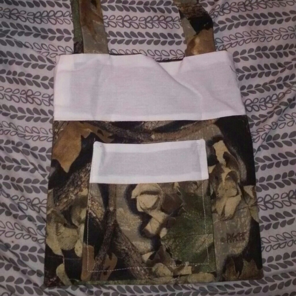 Camo tote bag