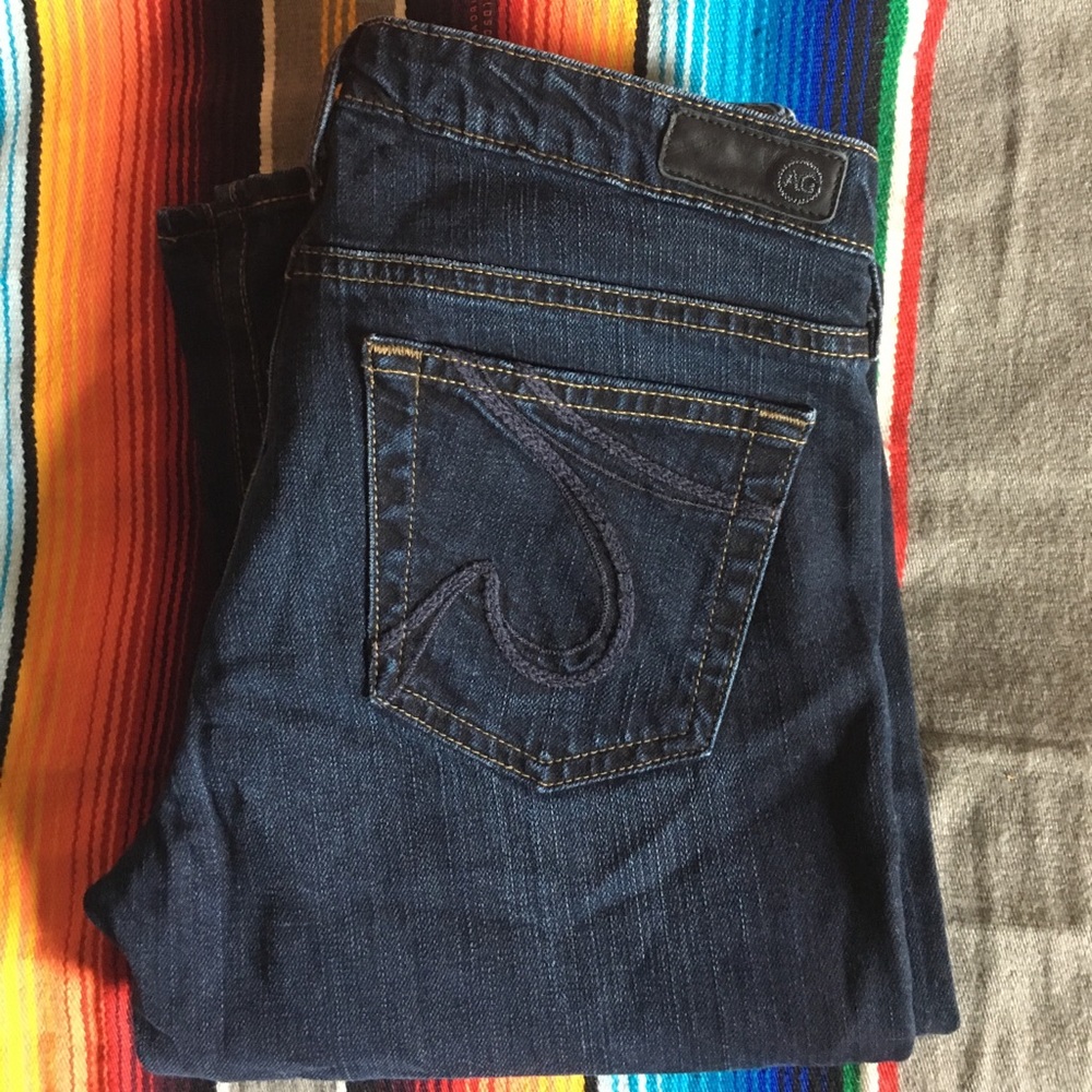 AG Adriano Goldschmied "The Angel" Dark Jeans