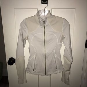 Lululemon white and cream jacket