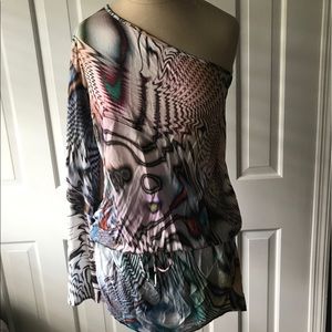 Alexis tunic with bell sleeve.