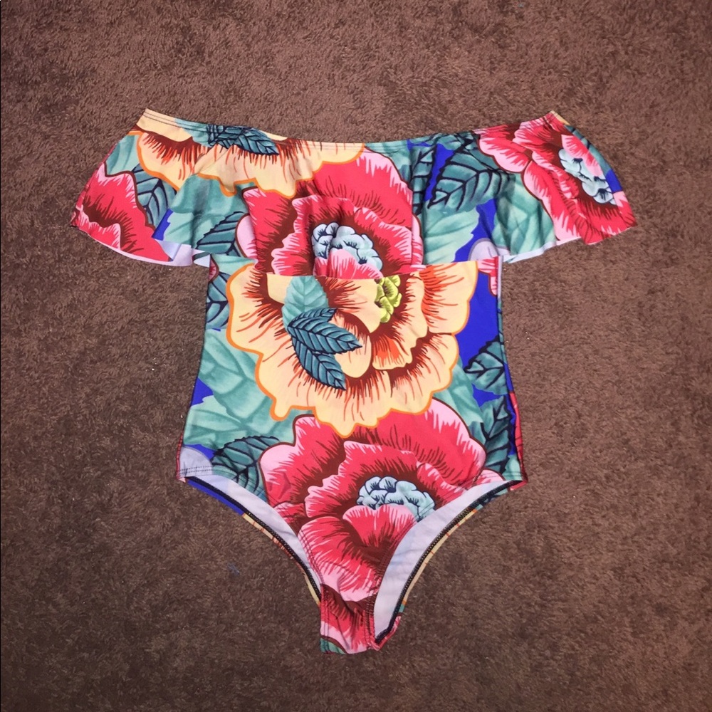 Floral one piece