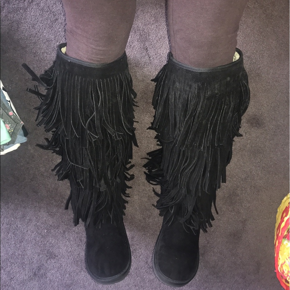 Authentic juicy couture moccasin boots