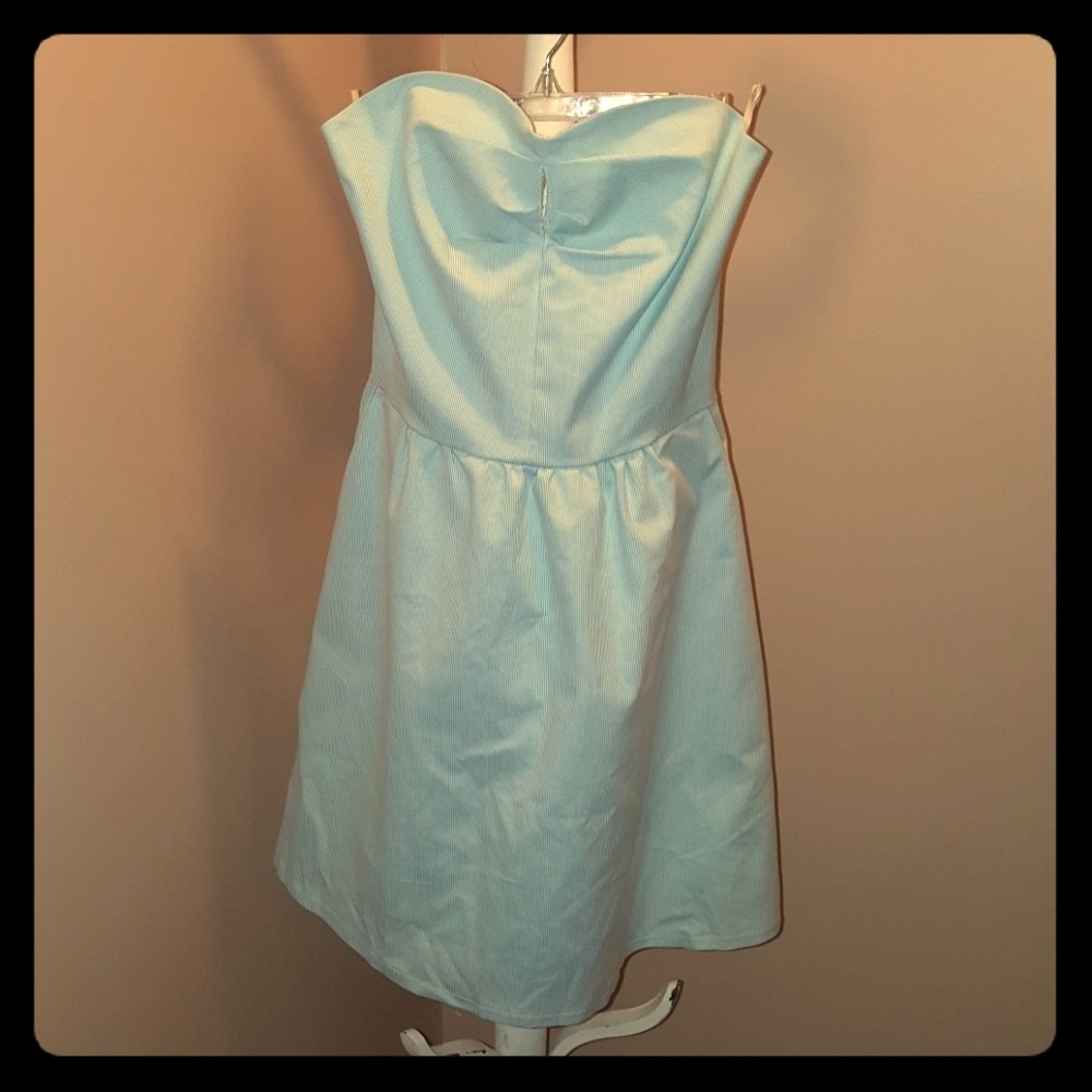 SOLD DejaVu strapless dress...