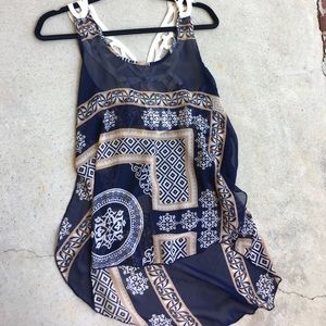 Patterned tank top