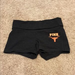 VS Pink UT Longhorn Shorts Brand New