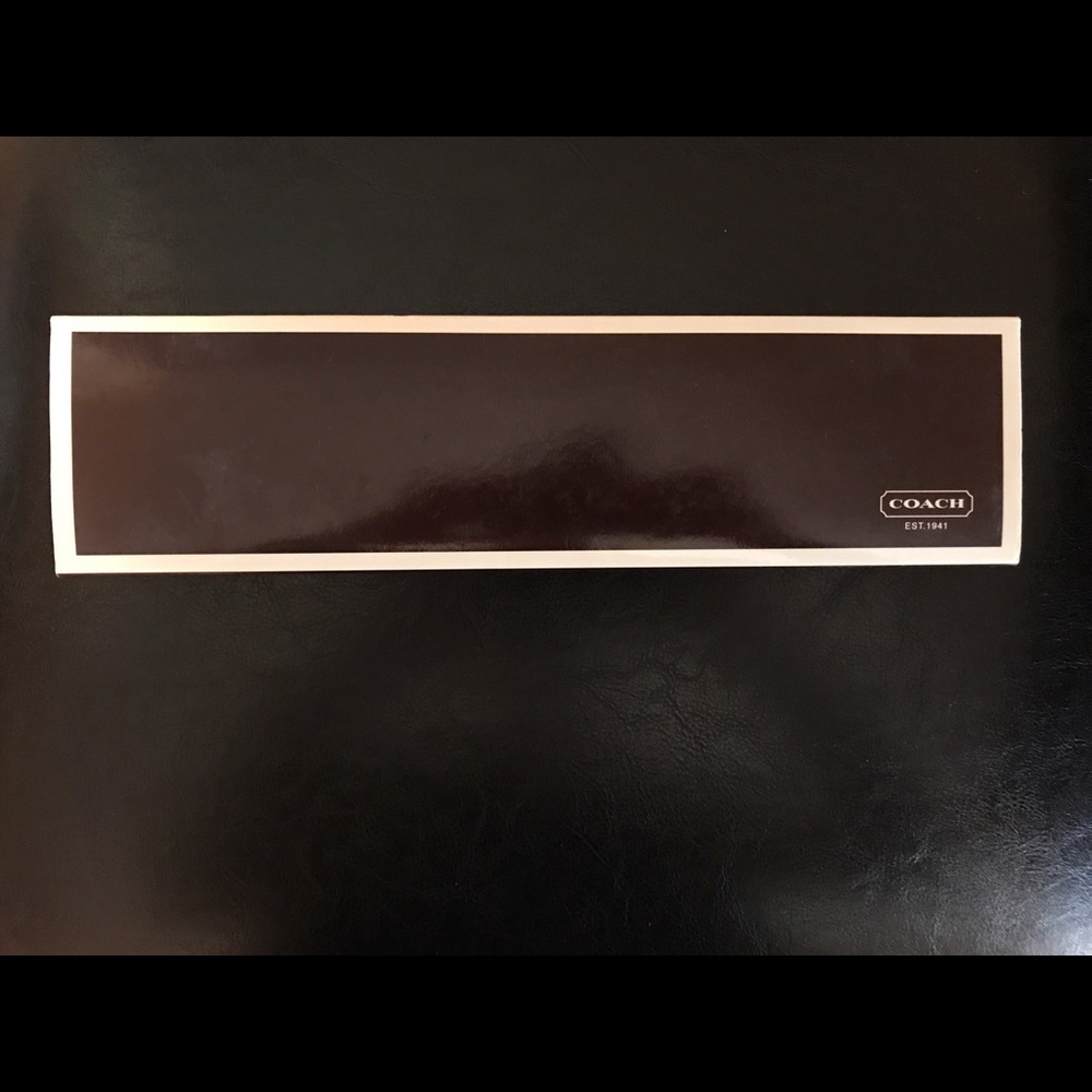 Women's Coach wrist watch - black, new with box