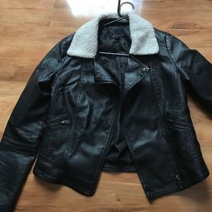 Leather jacket