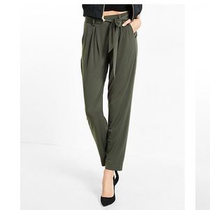 Express Mid Rise Sash Pant