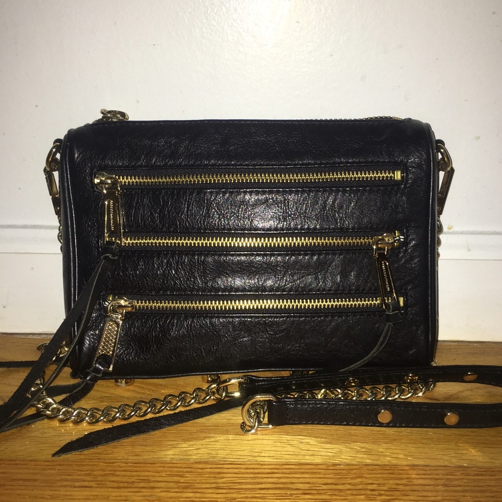 Rebecca Minkoff Leather 5-zip Mini