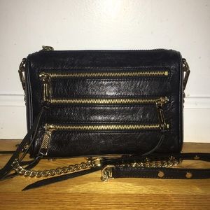 Rebecca Minkoff Leather 5-zip Mini