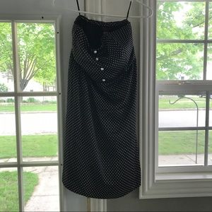 Torrid Polka Dot Strapless Party Dress Size 0X