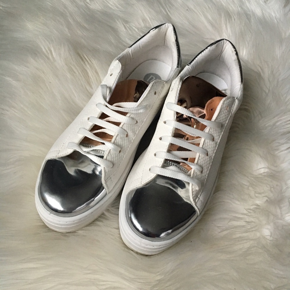 River Island Metallic Sneaker